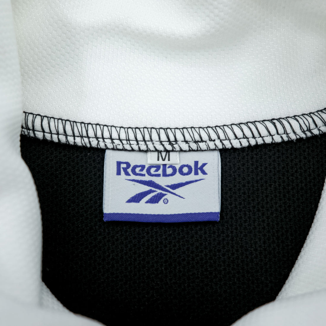 Reebok 90s Vintage Track Jacket Jersey M White, Black