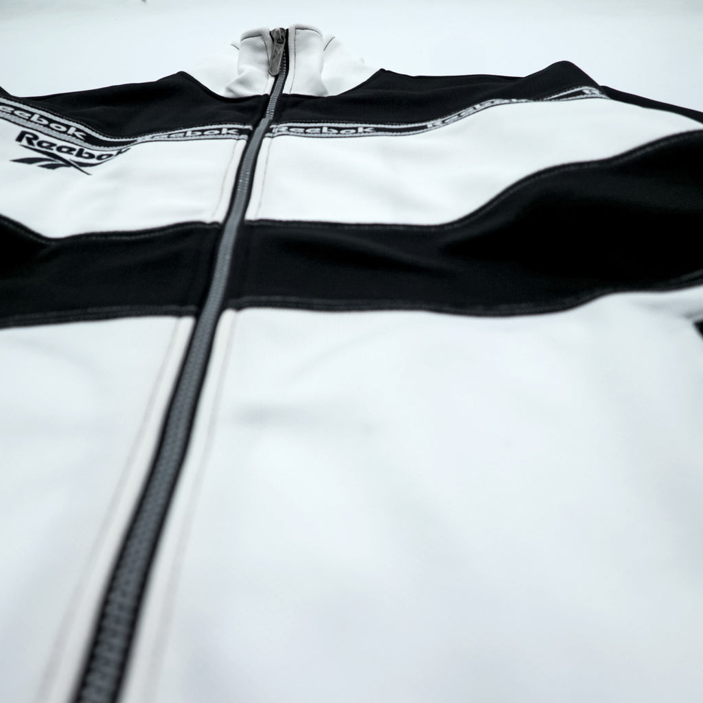 Reebok 90s Vintage Track Jacket Jersey M White, Black
