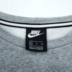 NIKE ボックスロゴ スウェット トレーナー XL グレー サイドジップ スリット CD9220-063