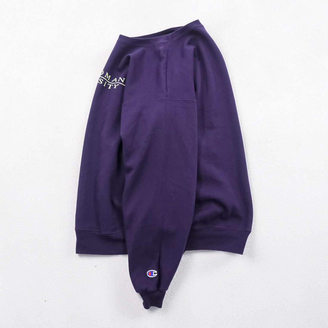Champion 90年代 カレッジ スウェット トレーナー M パープル TEXAS WOMAN'S UNIVERSITY