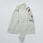HOUSTON Souvenir Shirt, Vietnam Shirt, Size L, White, 41157, VIET-NAM, Parachute, Military, U.S.M.C.