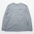 Patagonia P-6 Logo Long-Sleeve T-Shirt, Size XL, Gray, 38704