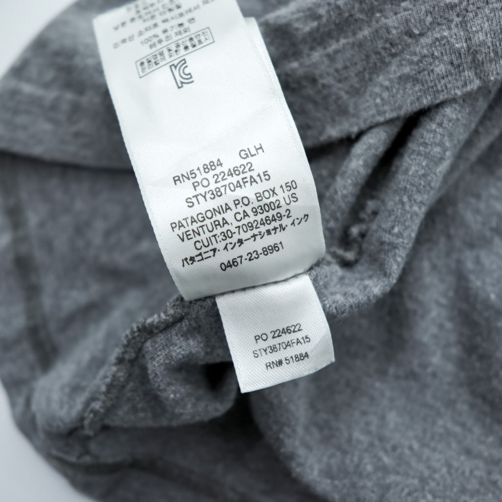 Patagonia P-6 Logo Long-Sleeve T-Shirt, Size XL, Gray, 38704