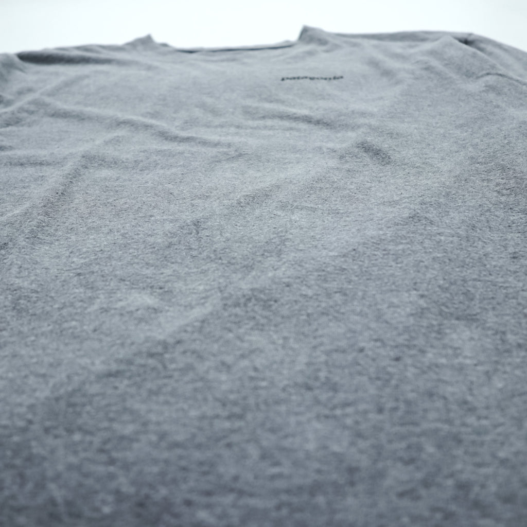Patagonia P-6 Logo Long-Sleeve T-Shirt, Size XL, Gray, 38704