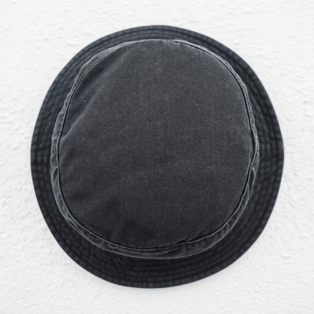 Polo Ralph Lauren 90s Bucket Hat, Black, Small Pony Embroidery