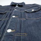 Snow Peak x Journal Standard Relume Denim Jacket Indigo Pile Lined Trucker Japan JSR-JK-16AU003 Size S