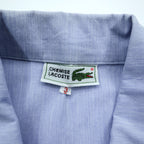 CHEMISE LACOSTE 90年代 日本製 スウィングトップ ハリントンジャケット M ブルー チンストラップ コットン