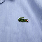 CHEMISE LACOSTE 90年代 日本製 スウィングトップ ハリントンジャケット M ブルー チンストラップ コットン
