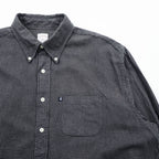 Brooks Brothers button-down shirt, size XL, checked, gray, black.