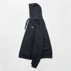 LACOSTE Zip Up Hoodie XL and up, with a single logo, black, SPORT
