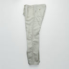 Polo Ralph Lauren プレップスター イージー リネン スラックス パンツ M ベージュ ストライプ スリム テーパード フィット 未使用品 MNPOPNT14G20349