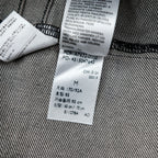 Levi Strauss 2nd Trucker Jacket Denim Jacket G-Jean M 2-Tuck Pleated Black Relaxed Type 2 A7632-0002