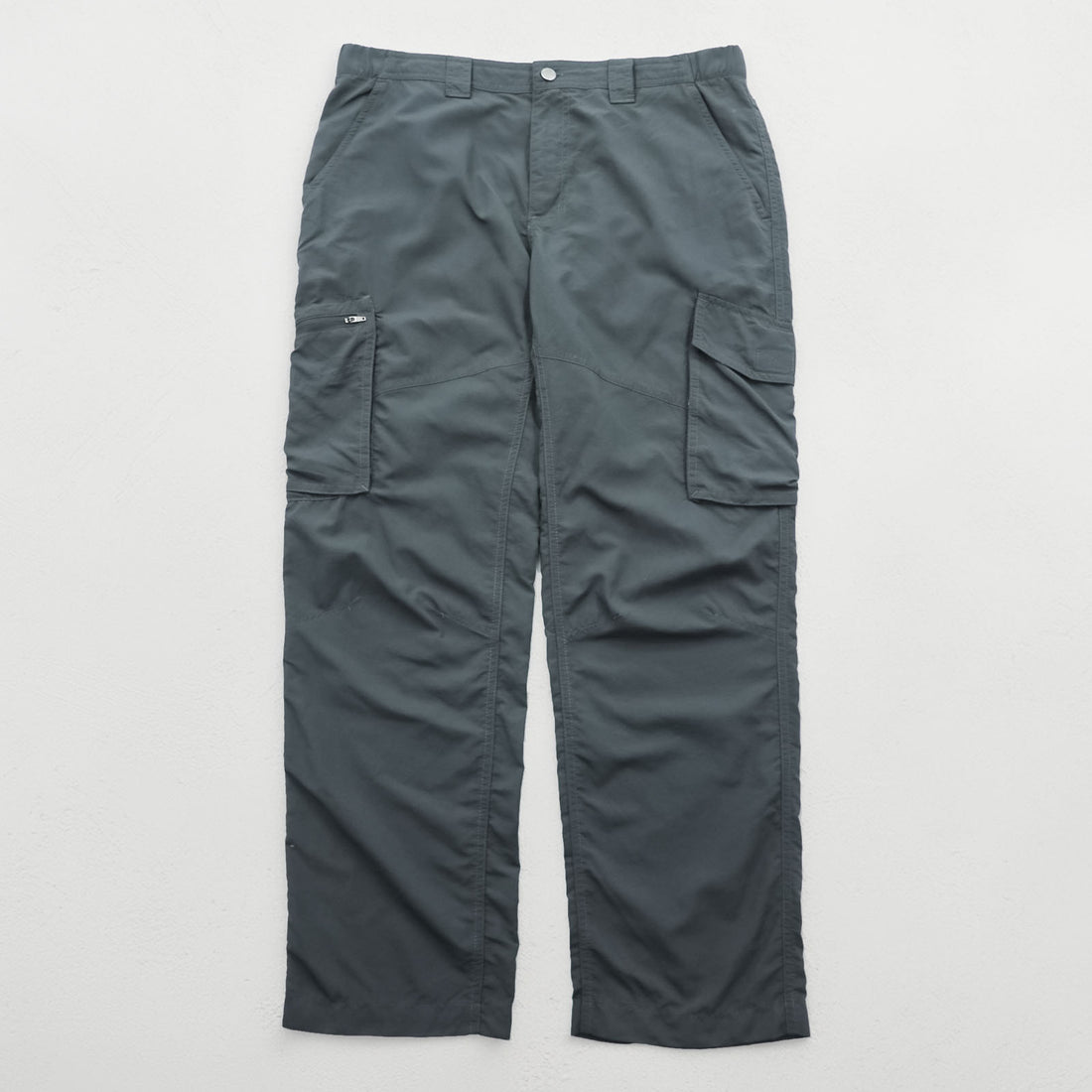 Columbia Cargo Pants Outdoor Pants L Waterproof Gray Hiking Kestrel Trail Cargo Pants OMNI-SHADE SUN PROTECTION Ripstop XM0104