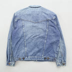 Wrangler 90年代 デニムジャケット Gジャン L ライトブルー ストーンウォッシュ インディゴ AUTHENTIC WESTERN 121172