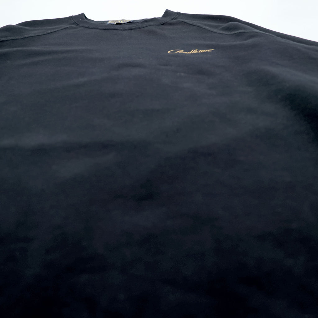 PENDLETON Back Print Sweatshirt, Size L, Black, 3475-3006