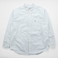 Eddie Bauer オックスフォード ボタンダウンシャツ XL ホワイト 胸ポケット コットン