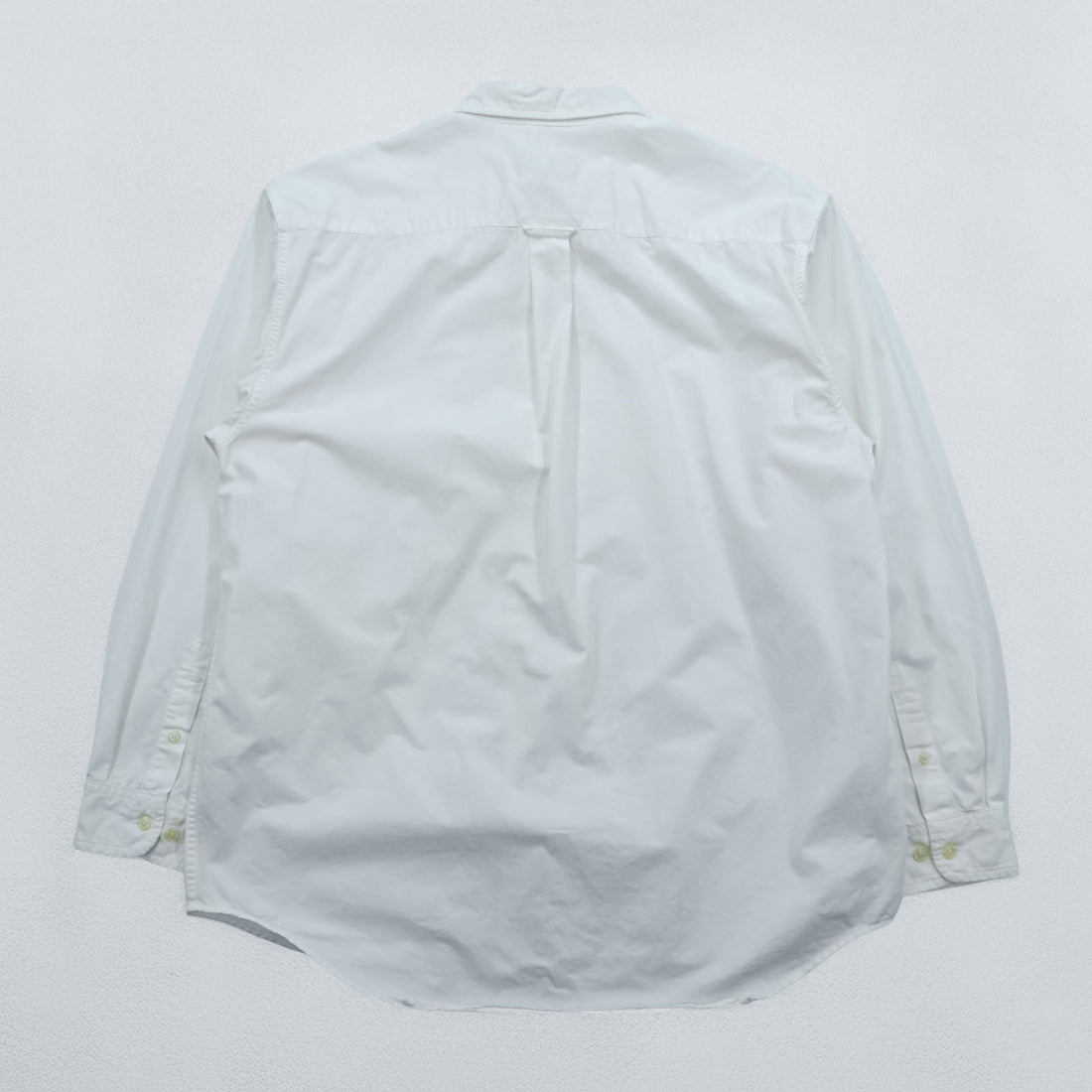 Eddie Bauer オックスフォード ボタンダウンシャツ XL ホワイト 胸ポケット コットン