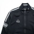 Kappa 90s Japan-Made Trucker Jacket & Jersey Set, Size M, Black