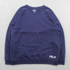 Polo Ralph Lauren Lightweight Sweatshirt, Size XL and up, Navy, SLEEPWEAR