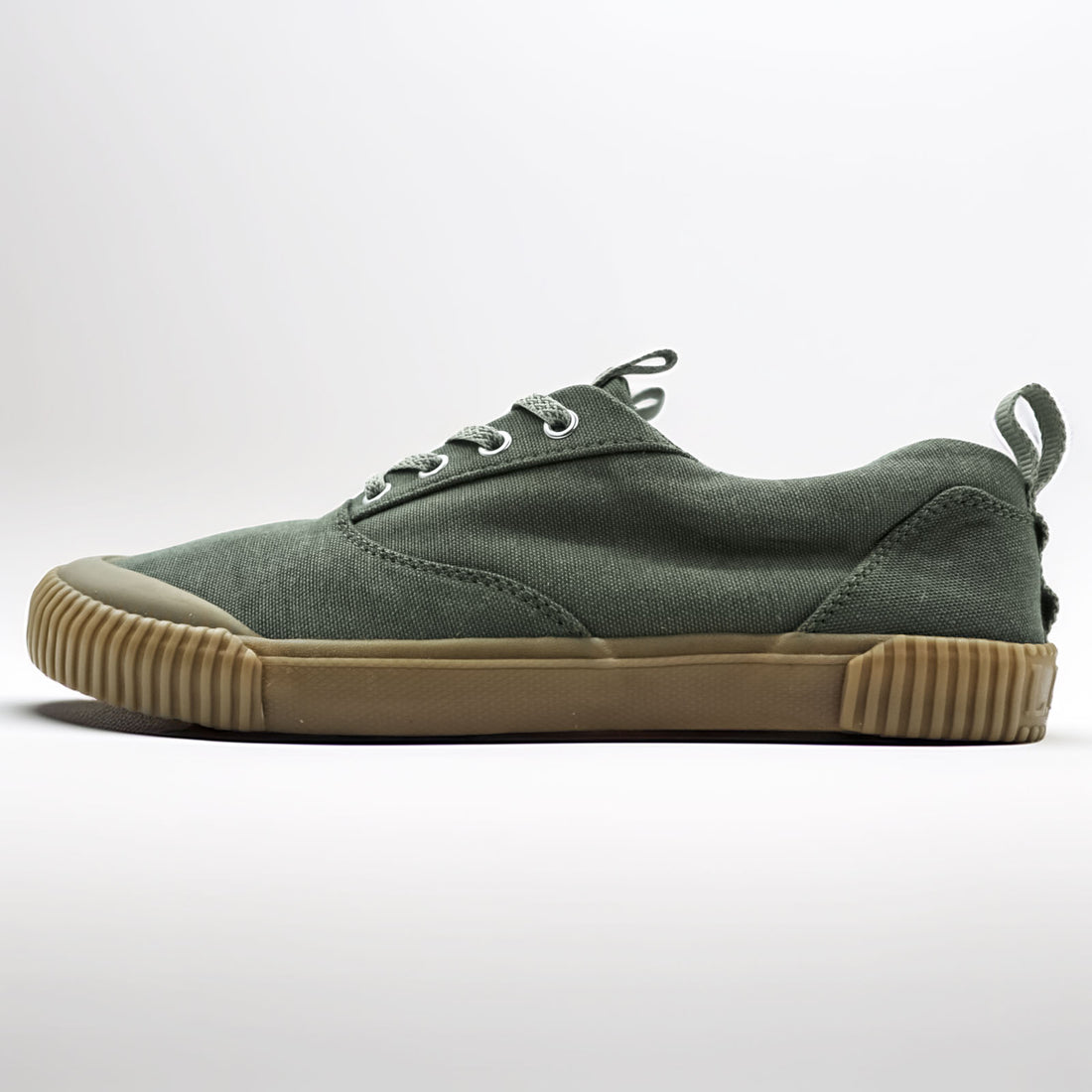 L.L.Bean Eco Woods Lace-Up Shoes Sneakers US9 Canvas Khaki Unused 515716