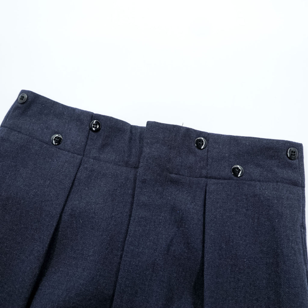Clayman & Sons LTD 60年代 ユーロヴィンテージ スラックス パンツ トラウザーズ M ネイビー イギリス空軍 ミリタリー 8405-21-800-1044