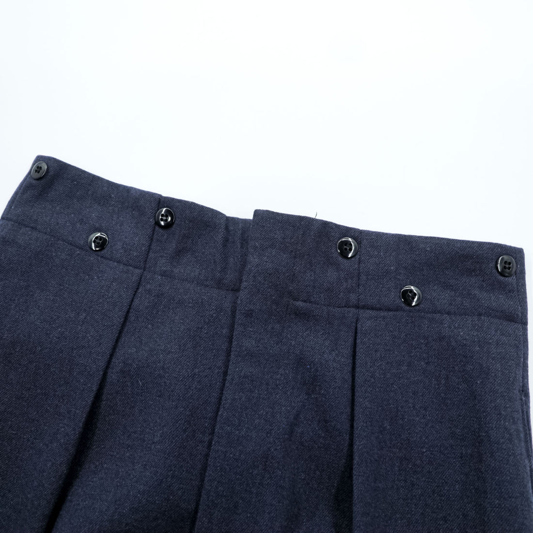 Clayman & Sons LTD 60年代 ユーロヴィンテージ スラックス パンツ トラウザーズ M ネイビー イギリス空軍 ミリタリー 8405-21-800-1044