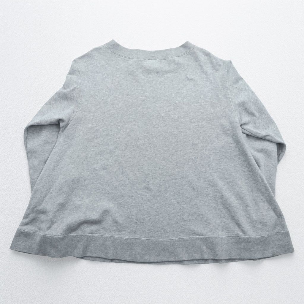 RUSSELL ATHLETIC × K3 & Co. アーチロゴ スウェット トレーナー FREE ワイド グレー ドロップショルダー 1668-599-1588