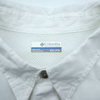 Columbia PFG フィッシングシャツ XXL ホワイト 胸ポケット コットン ビッグサイズ FM7120
