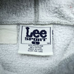 Lee SPORT 90年代 ヴィンテージ プルオーバー パーカー L グレー 刺繍 フロント カンガルーポケットNHL RANGERS