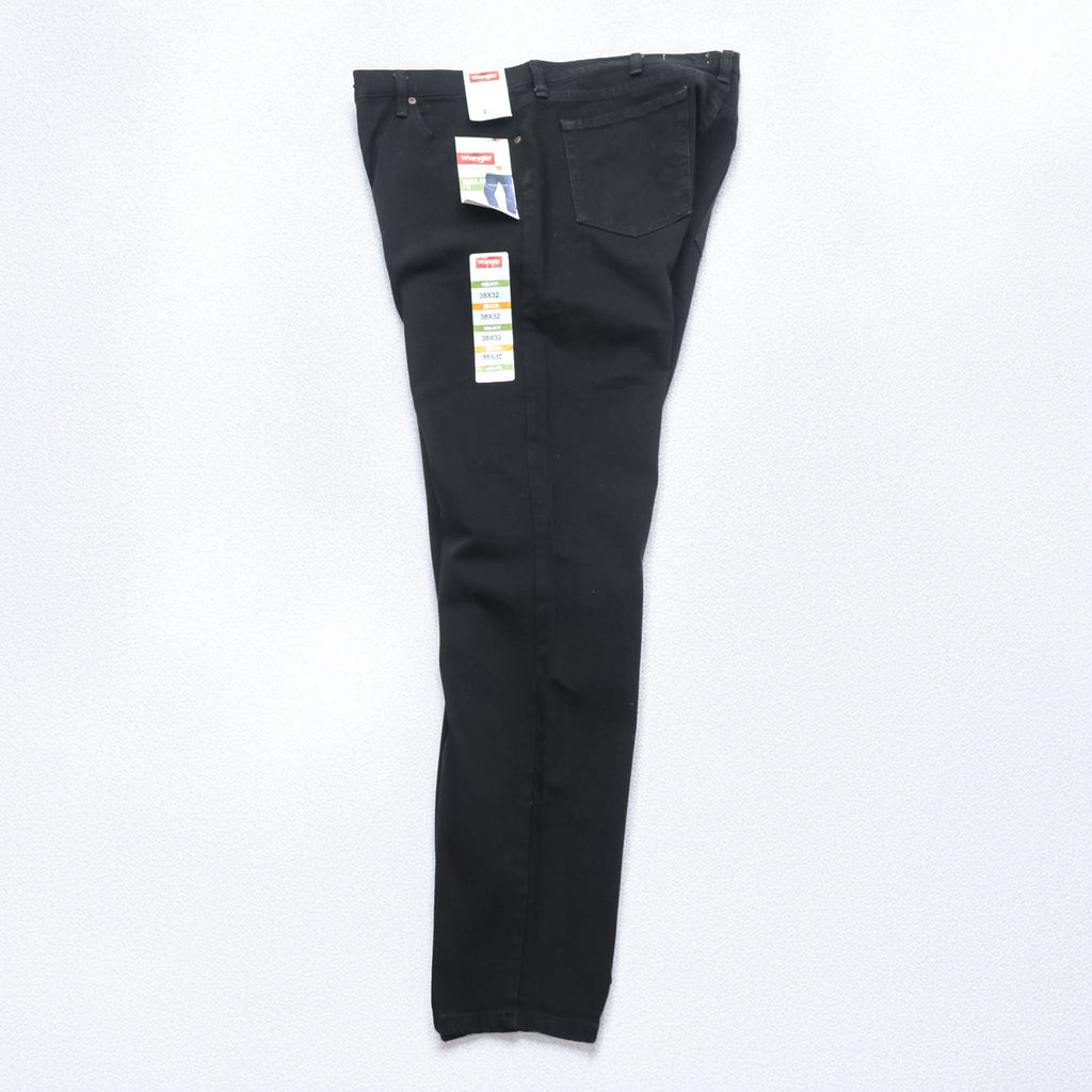 Wrangler Regular Fit Black Denim Pants Jeans XL and up Black Unused
