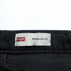 Wrangler Regular Fit Black Denim Pants Jeans XL and up Black Unused
