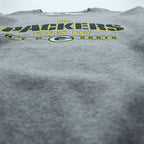 NFL クルーネック スウェット トレーナー L グレー コットン GREEN BAY PACKERS パッカーズ