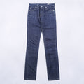 HYKE Tight Slim Indigo Denim Jeans Size 26 Made in Japan Minimalist Skinny Fit Dark Wash