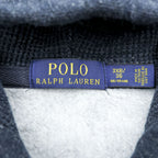 Polo Ralph Lauren Reverse Weave Zip Up Hoodie XL and up, Grey, Small Pony Embroidery