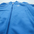 adidas originals ATP型 トラックジャケット ジャージ XS ブルー SUPER STAR TRACK TOP 3ストライプス トレフォイル DZ4636