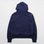 Polo Ralph Lauren ポロベア プルオーバー パーカー M ネイビー サイドポケット コットン