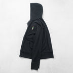 Polo Ralph Lauren ポロベア ジップパーカー L ブラック フロントポケット コットン