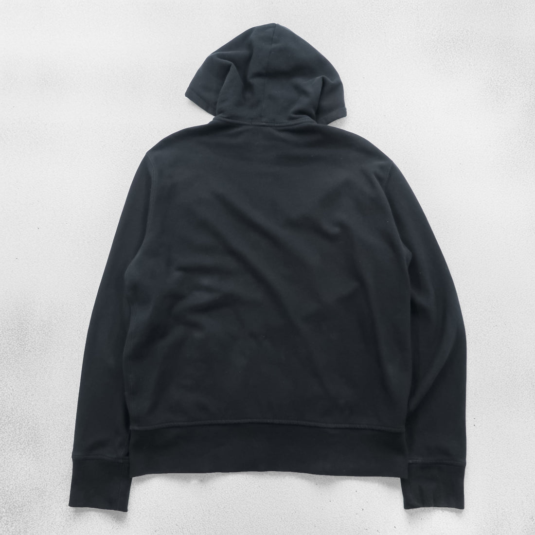 Polo Ralph Lauren ポロベア ジップパーカー L ブラック フロントポケット コットン