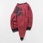 LEGENDS ATHLETIC 90年代 USA製 ヴィンテージ カレッジ スウェット トレーナー L ボルドー リブライン LEGENDS NCAA ARKANSAS