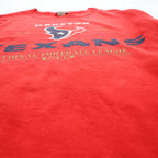  CSA 90s USA Made Vintage Football Sweatshirt Red L Cotton