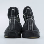 Maison Margiela Tabi Canvas High Hi-Sneakers US8 Canvas Black