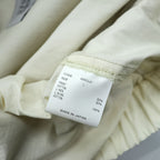 URU TOKYO プルオーバーブルゾン レイヤードジャケット S ベージュ リネン 短丈 PULLOVER LAYERED BLOUSON 22SCL01 日本製
