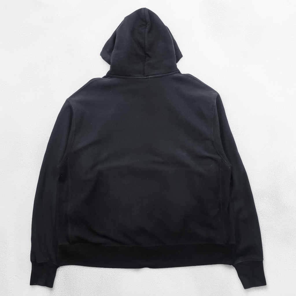 Champion リバースウィーブ 青単タグ 復刻 REVERSE WEAVE パーカー XL ブラック プルオーバー カンガルーポケット