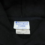 Champion リバースウィーブ 青単タグ 復刻 REVERSE WEAVE パーカー XL ブラック プルオーバー カンガルーポケット