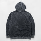 AC/DC ケミカルウォッシュ ブリーチ加工 バンド パーカー L ストーンウォッシュ ヴィンテージ加工