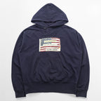 DENIM & SUPPLY RALPH LAUREN 星条旗 パーカー L ネイビー カンガルーポケット