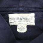 DENIM & SUPPLY RALPH LAUREN 星条旗 パーカー L ネイビー カンガルーポケット