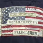 DENIM & SUPPLY RALPH LAUREN 星条旗 パーカー L ネイビー カンガルーポケット