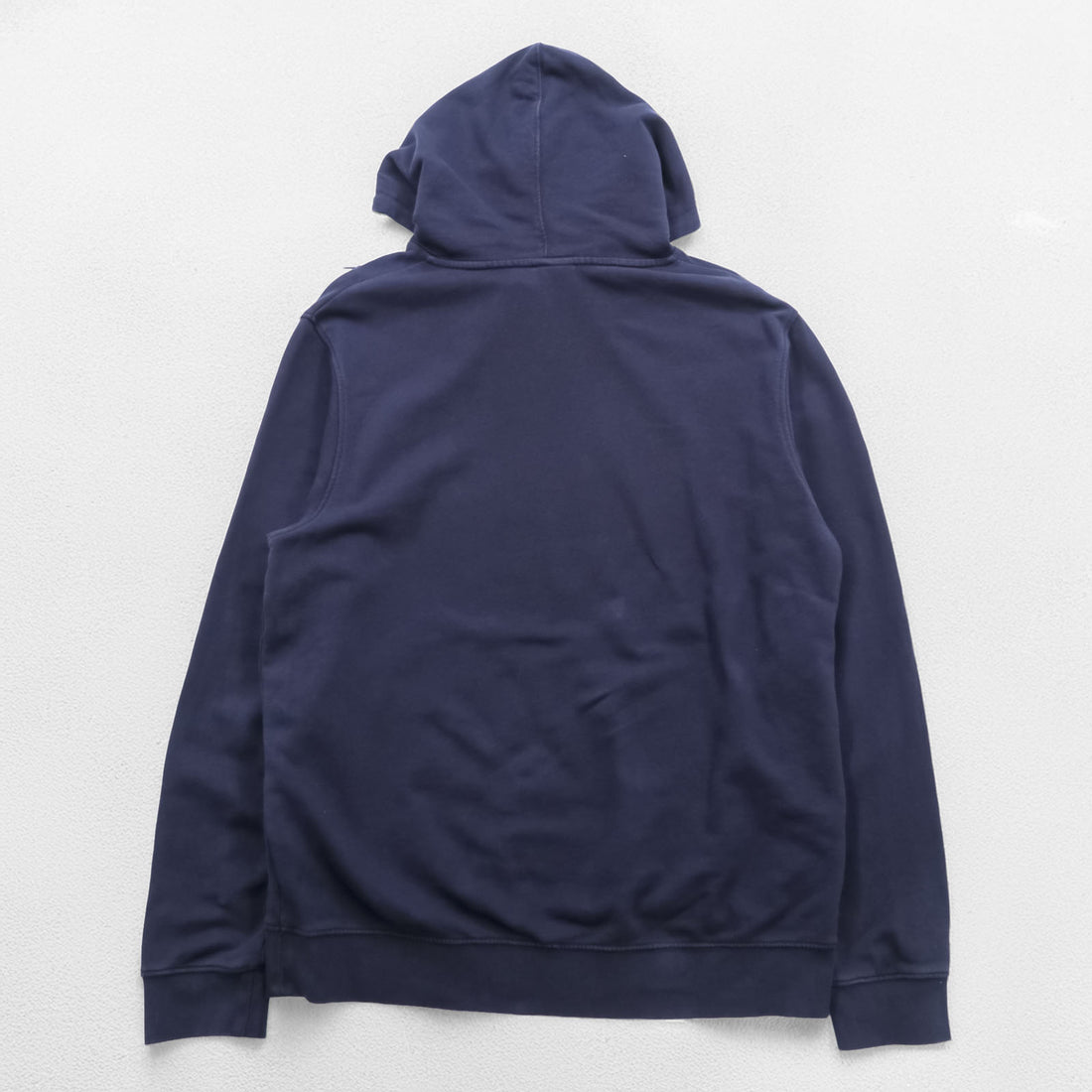 NAPAPIJRI Pullover Hoodie XL Navy Cotton Kangaroo Pocket