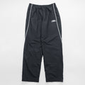 umbro トラックパンツ ジャージ XL ブラック サイドライン 裾ジップ ナイロン